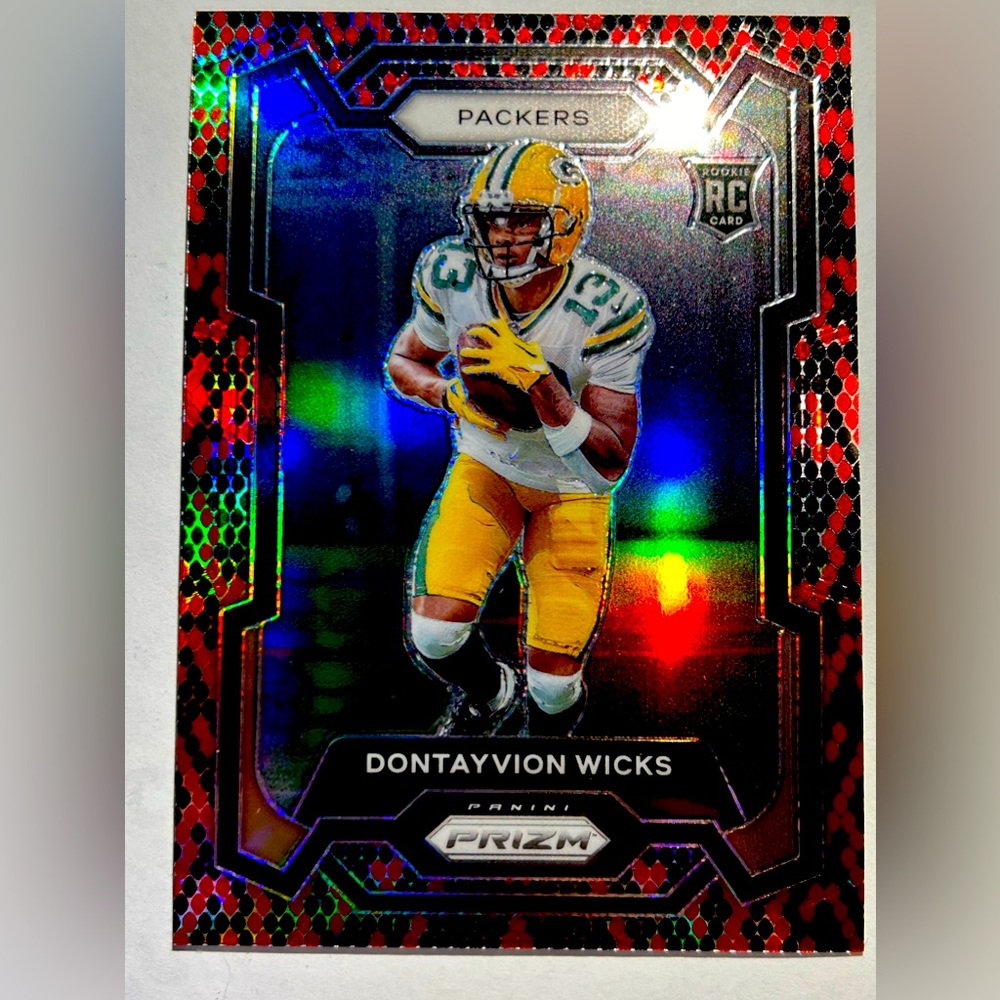 2023 Panini Prizm Snakeskin- Dontayvion Wicks
